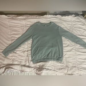 Athleta Girl turquoise sweatshirt - lightweight